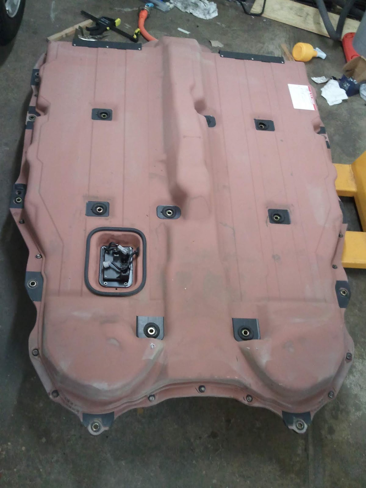 Pack ready for mounting